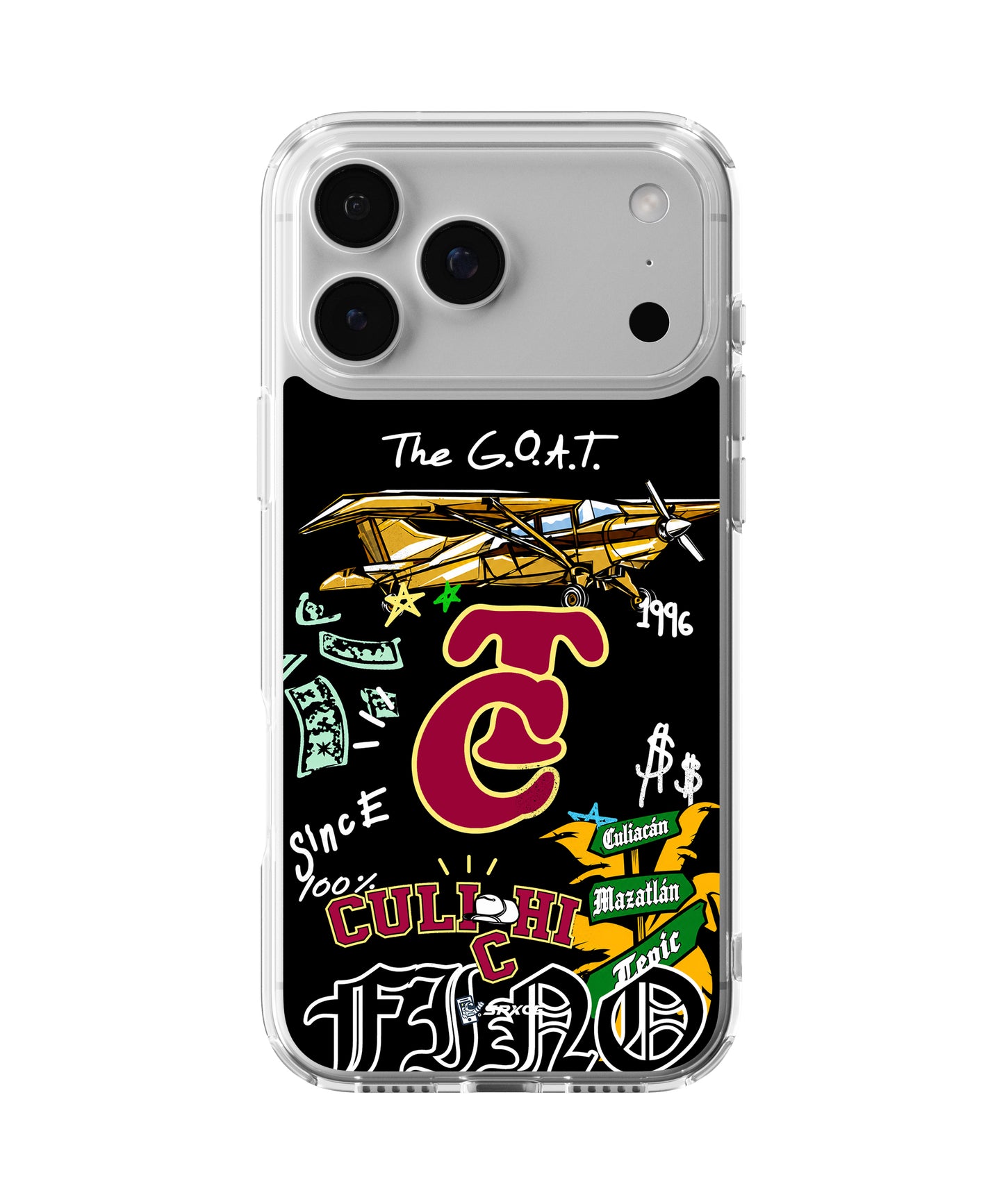 Funda Case Uso Rudo Gallo Fino x Marca Registrada "Culichi"