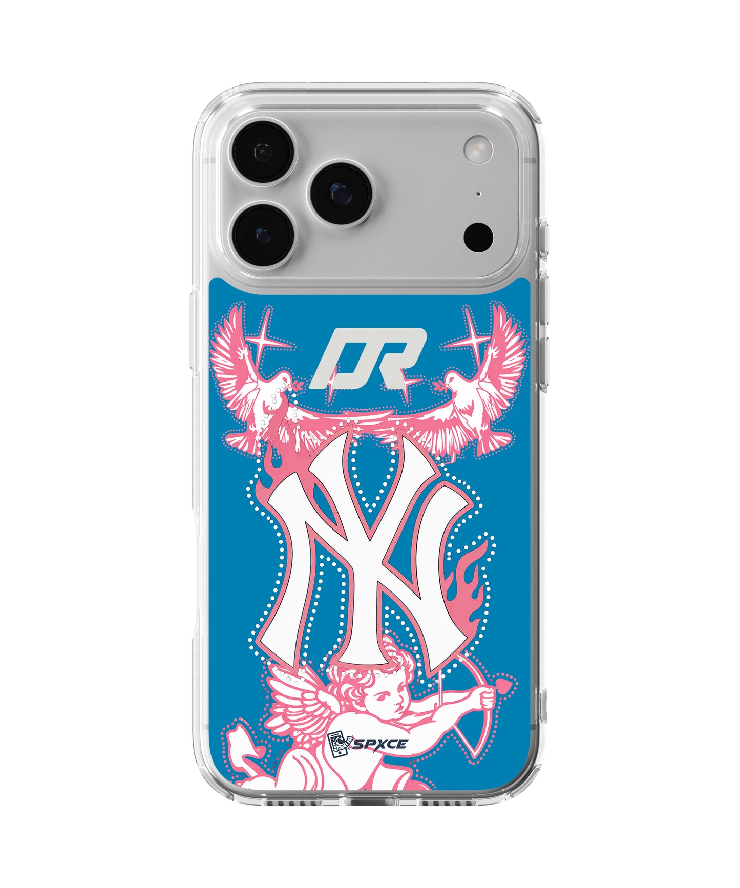 Funda Case Uso Rudo Dreamer Hats "NY FLAMES BLUE"