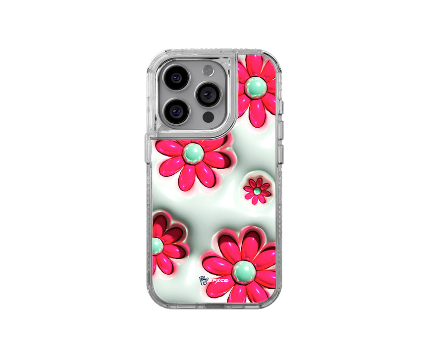 Funda Case Rosas 3D