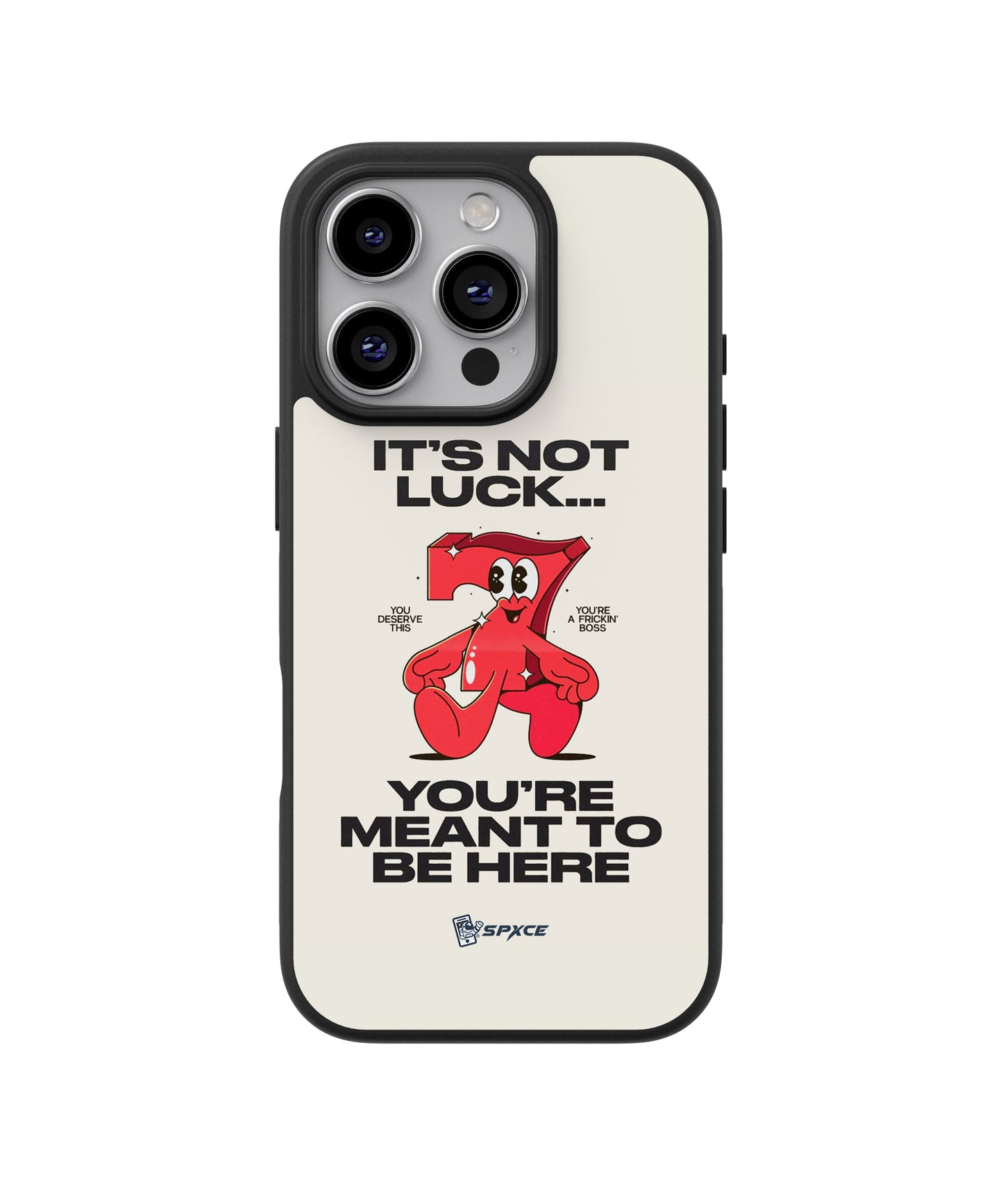 Funda Case it´s not luck you are meant to be here