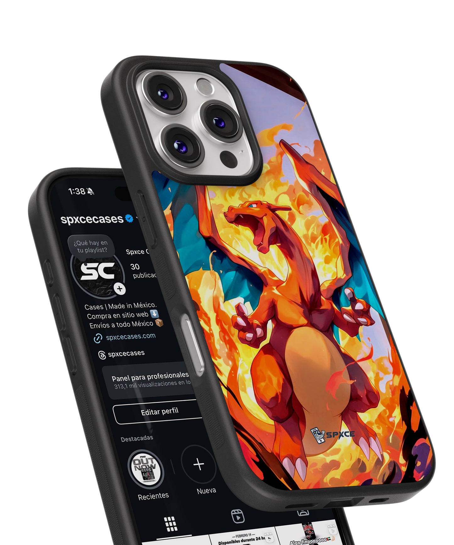 Funda Case Charizard