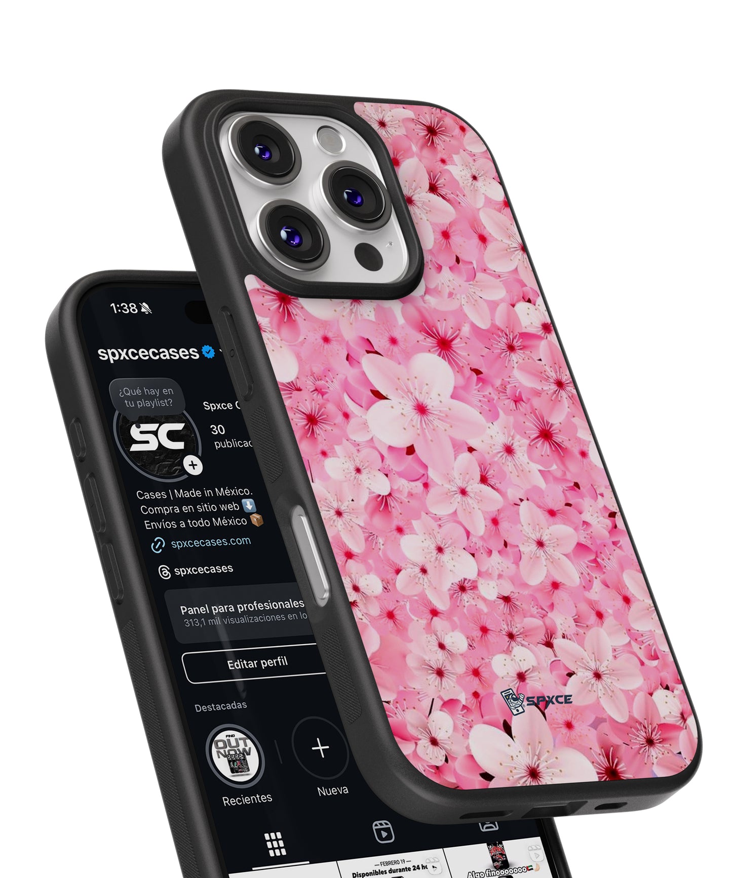Funda Case Sakura Flor
