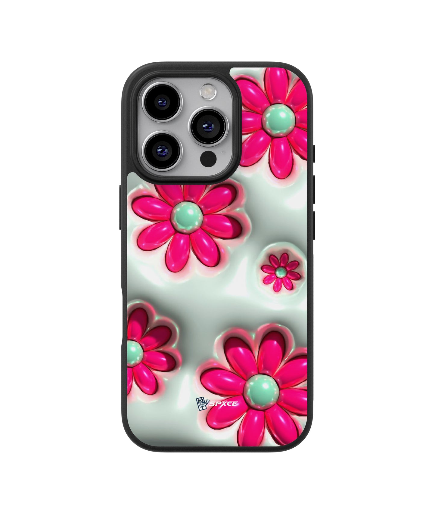 Funda Case Rosas 3D