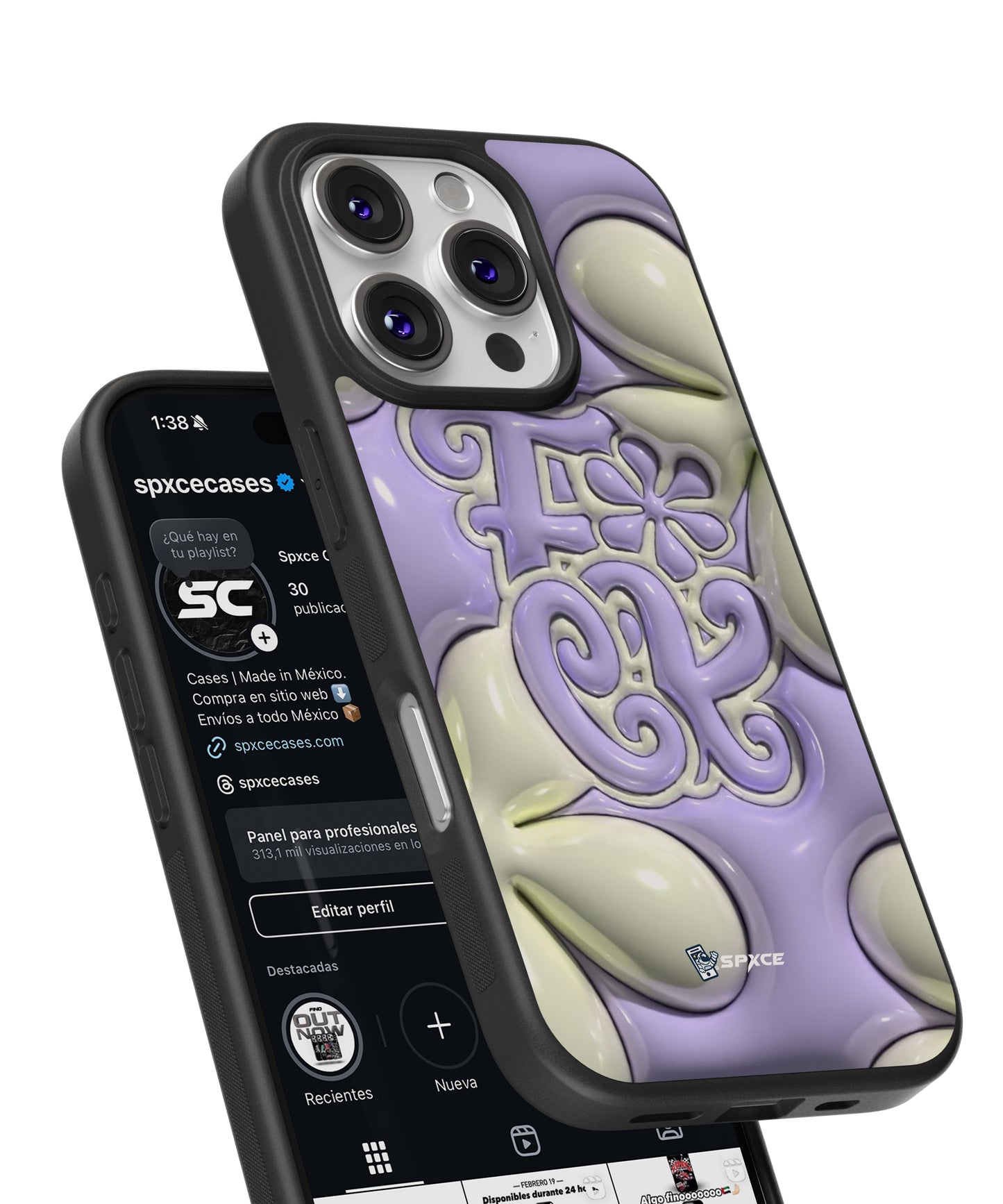 Funda Case Fuck Flowers 3D