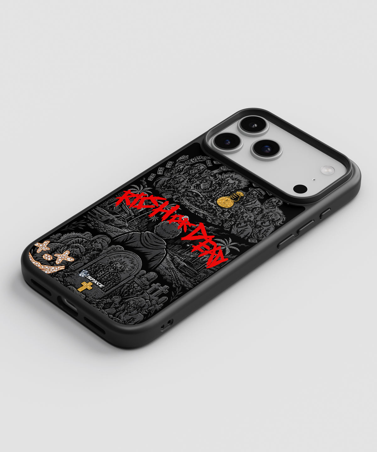 Funda Case Barbas Hats x Rico o Muerto "Rich Or Dead"