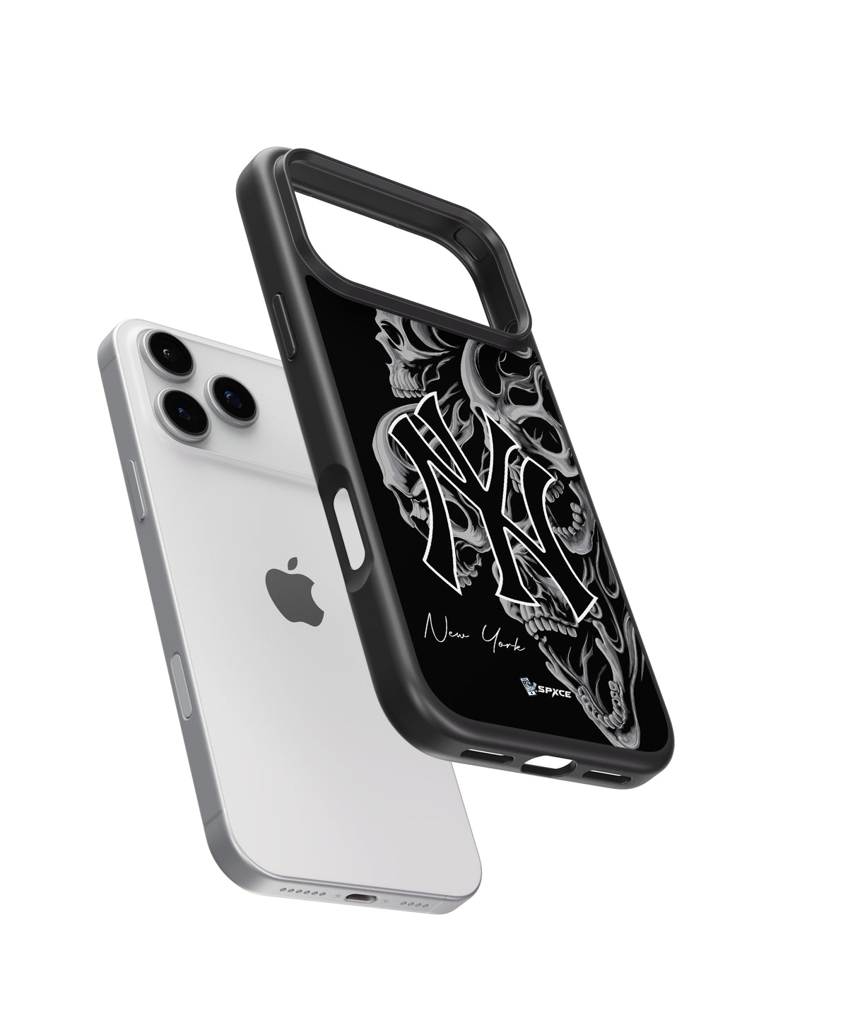 Funda Case Dandy Hats "New York Skeleton" Black dh
