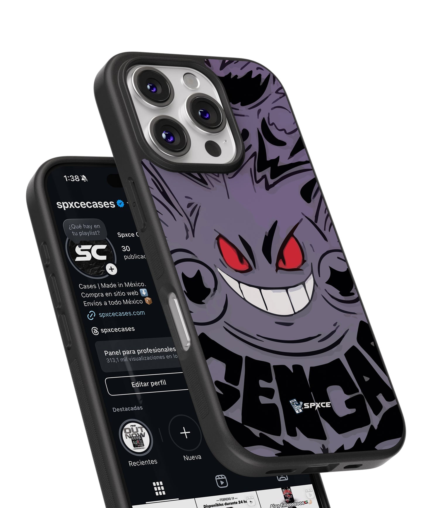 Funda Case Gengar