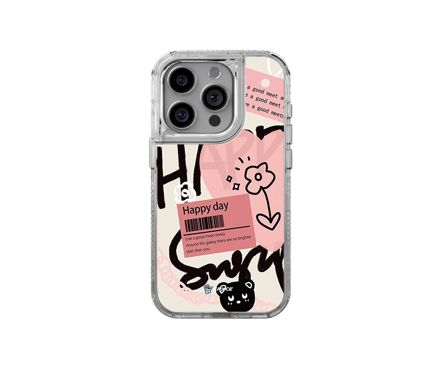 Funda Case Happy day Pink
