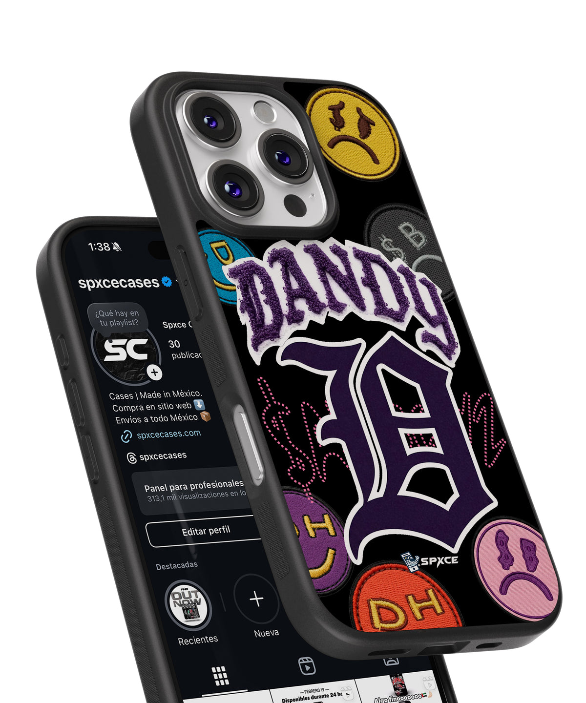 Funda Case Dandy Hats x Junior H "Extssy Model - Friends & Family" Dh