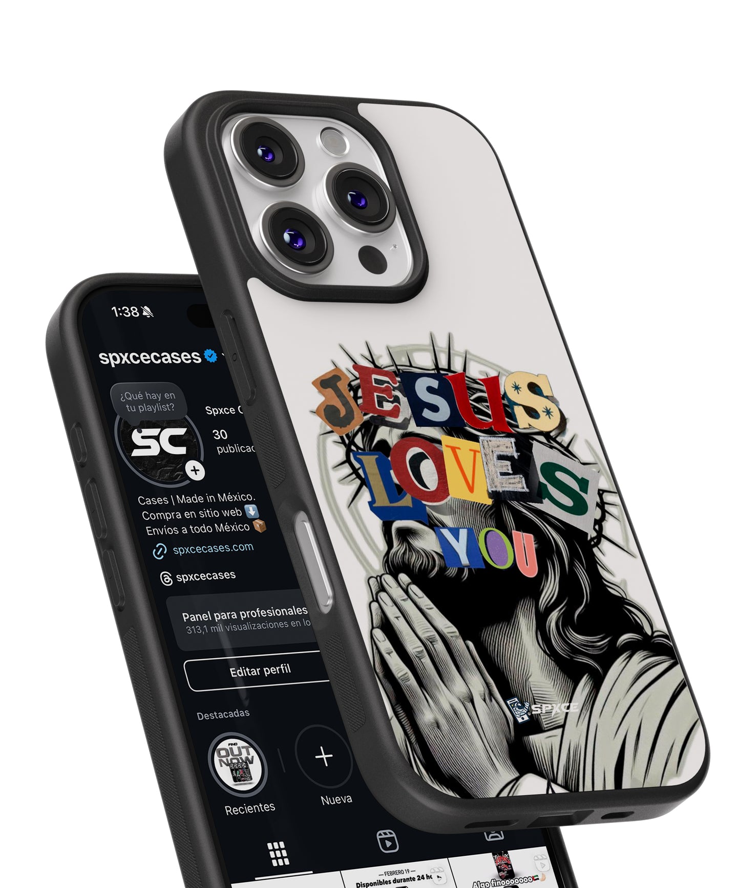 Funda Case Jesus Loves You