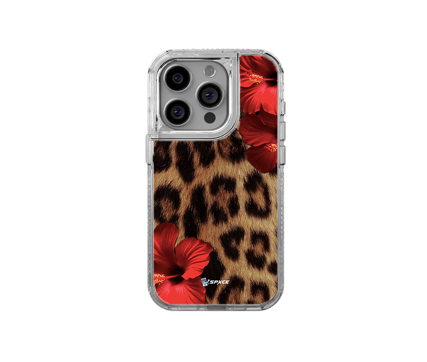 Funda Case Leopard And Roses