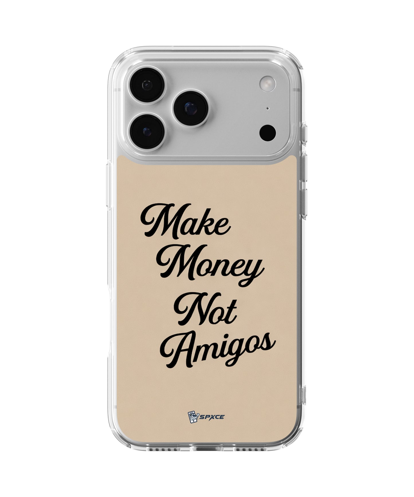 Funda Case Uso Rudo Dandy hats "Make Money Not Amigos" Beige