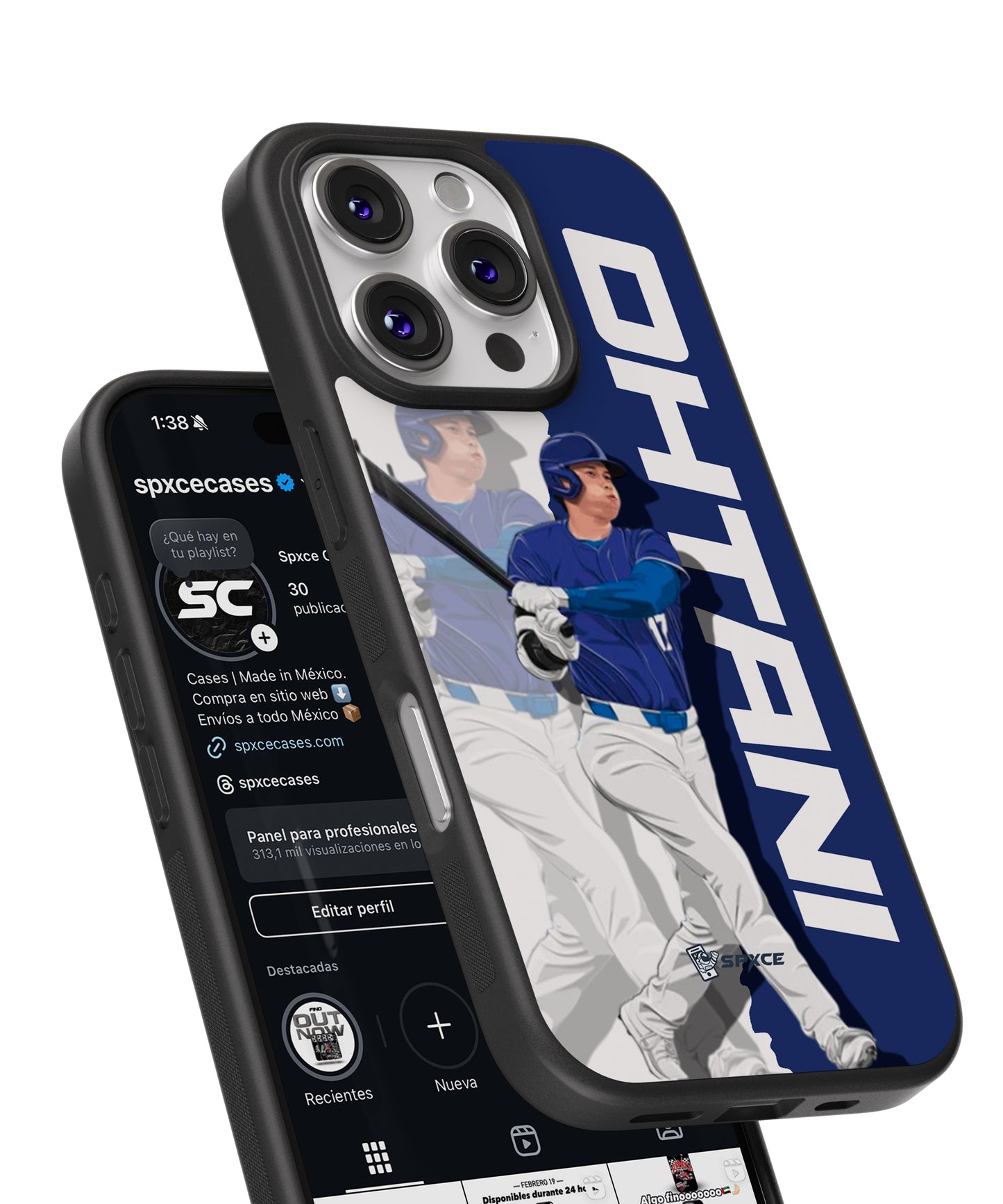 Funda Case Shohei Ohtani MLB Béisbol Los Ãngeles Dodgers