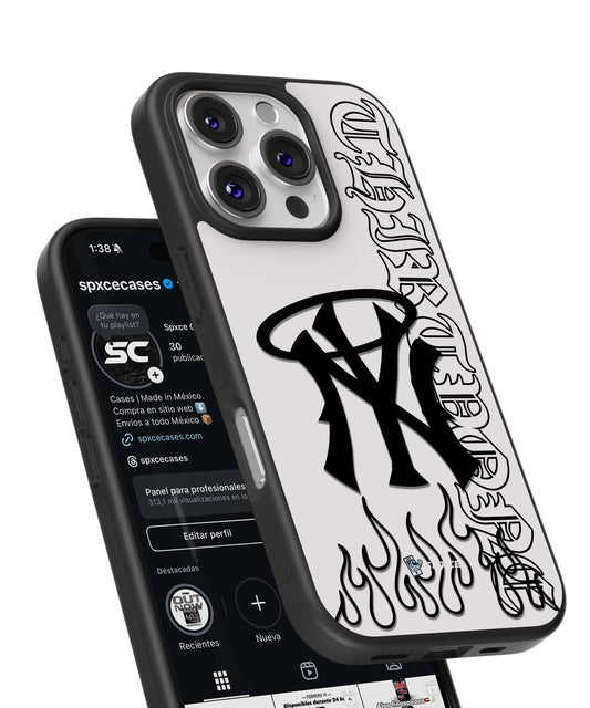 Funda Case 31 hats "NY FLAMES" Thirty One hats