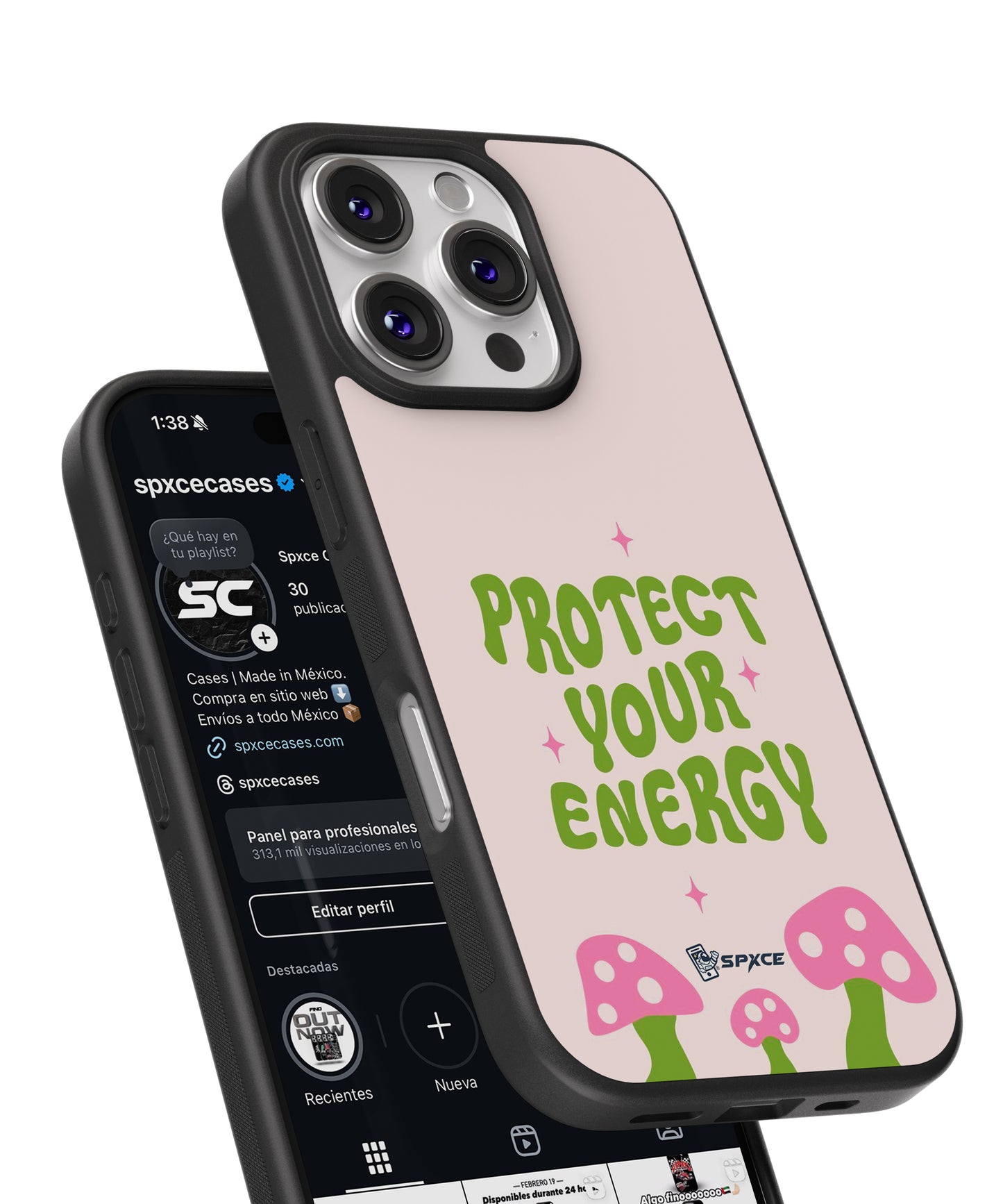 Funda Case Protect Your Energy