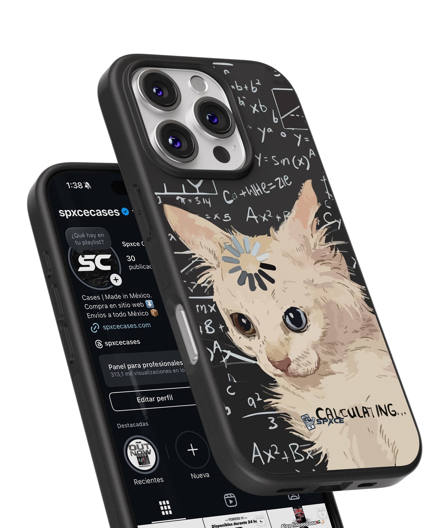 Funda Case Cat Calculating