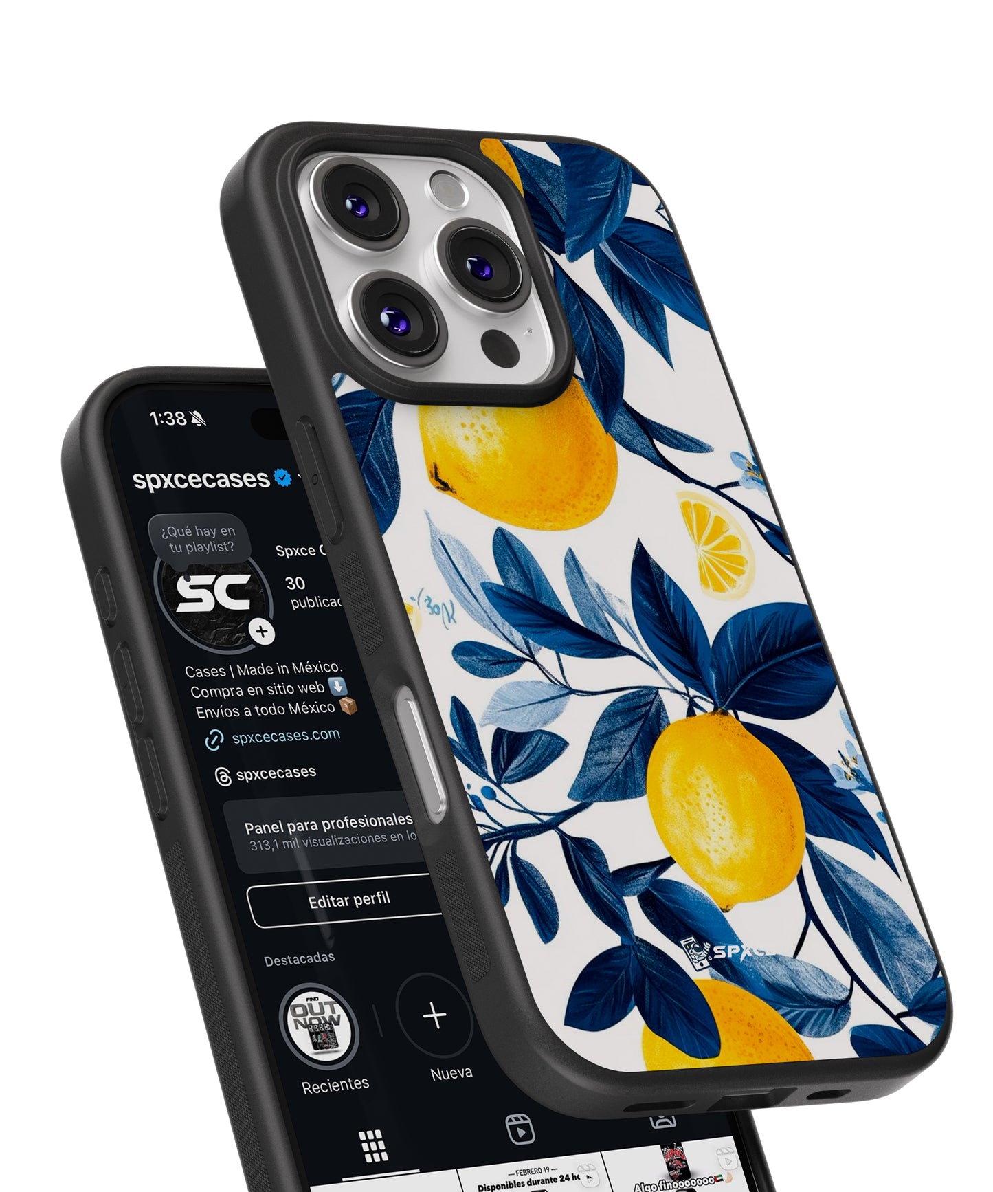 Funda Case Blue Lemond