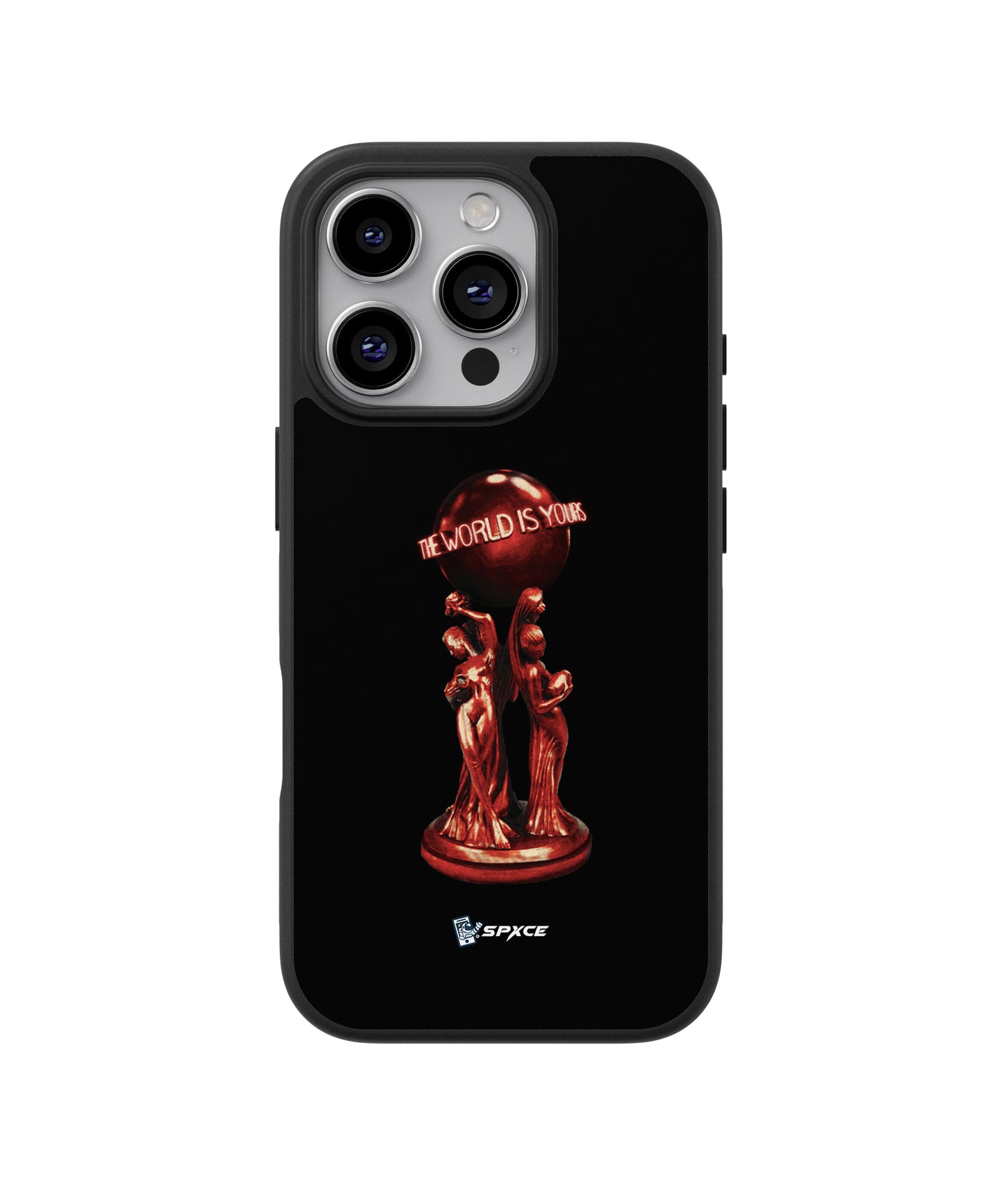 Funda Case The World Is Yours Chrome Red