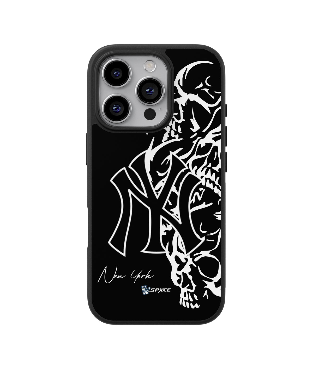 Funda Case Dandy Hats "New York Skeleton" Black dh