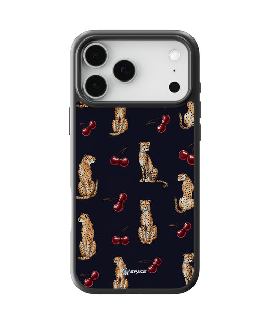 Funda Case Cherry Leopard
