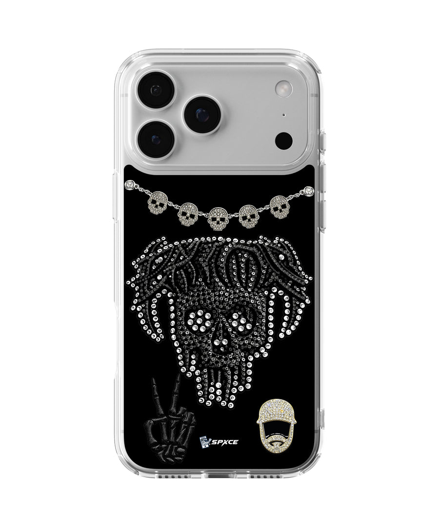 Funda Case USo Rudo Barbas Hats "HALLOWEEN CRIME BLACK"