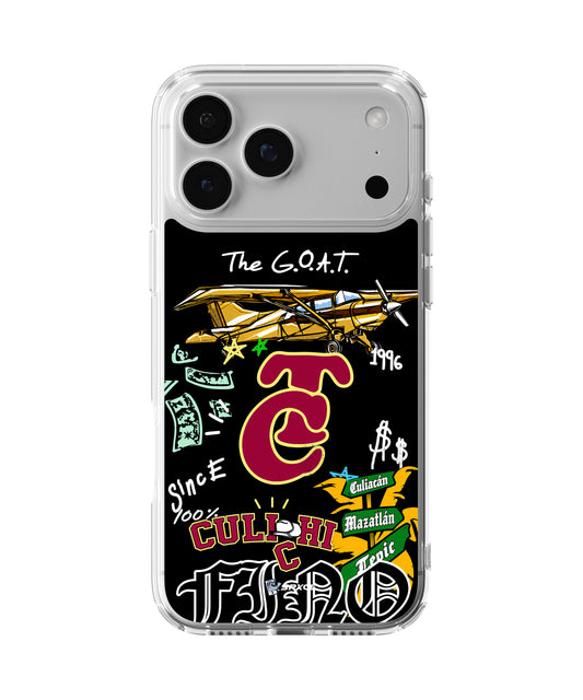 Funda Case Uso Rudo Gallo Fino x Marca Registrada "Culichi"