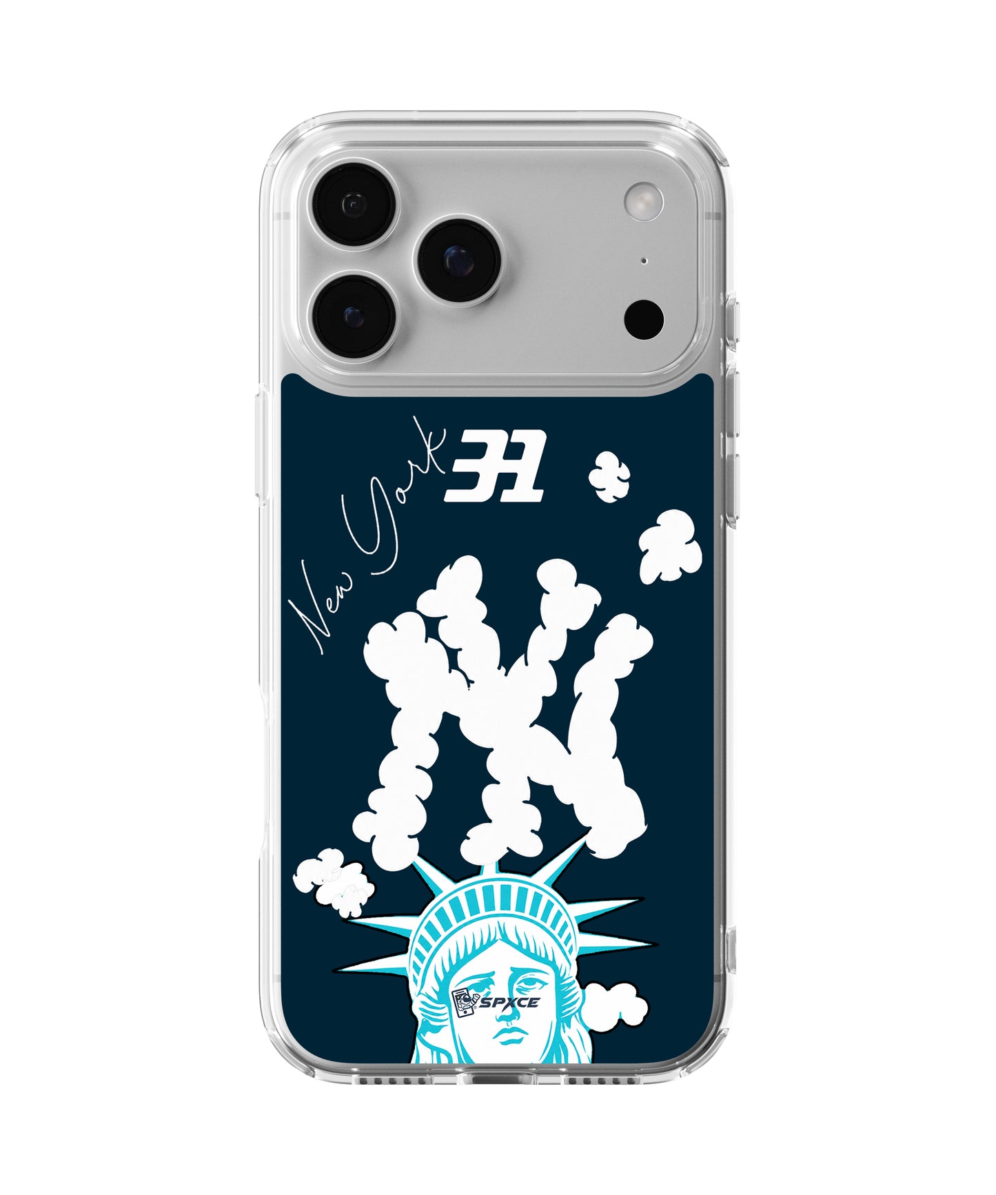 Funda Case Uso Rudo 31 hats "New York Cloud Liberty Statue" Thirty One Hats