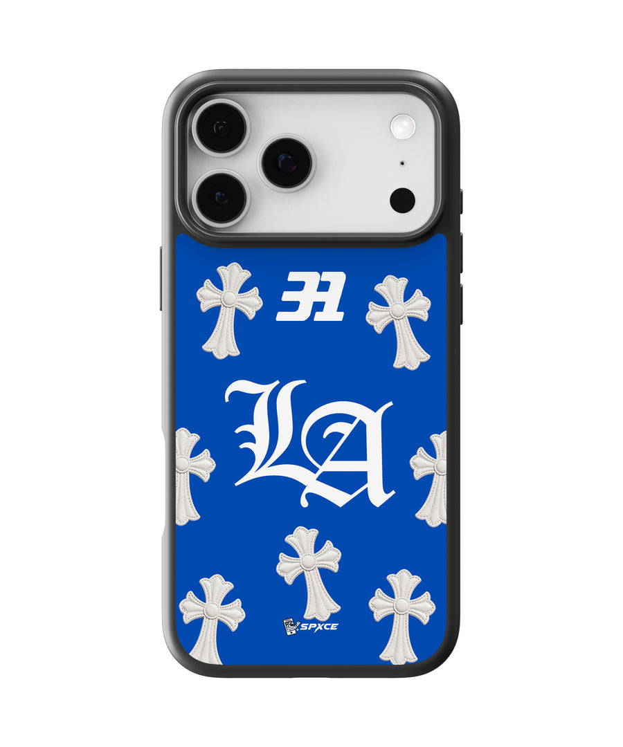 Funda Case 31 hats "LA BLUE CHROME" Thirty One hats