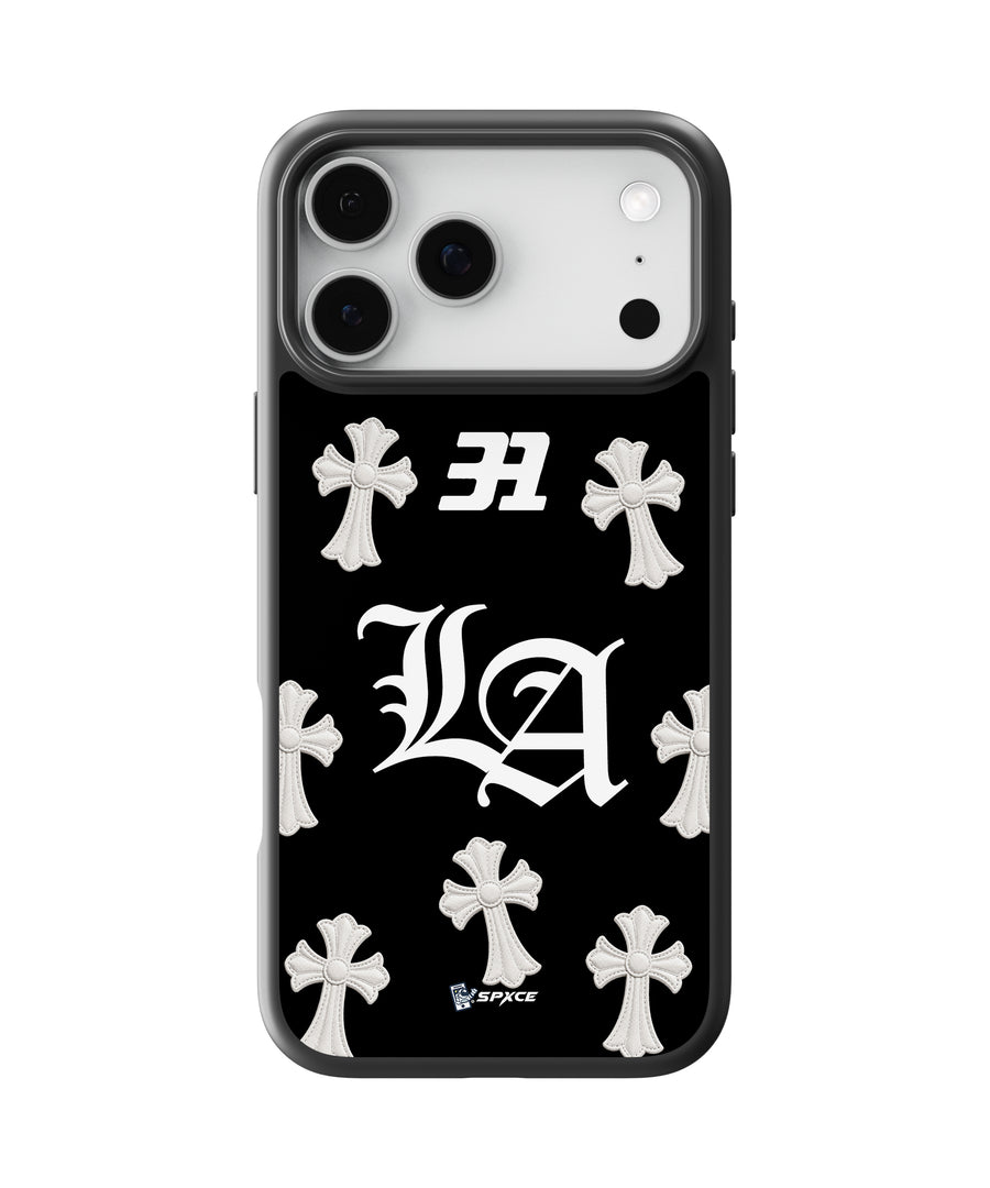Funda Case 31 Hats "LA White Chrome" Thirty One Hats