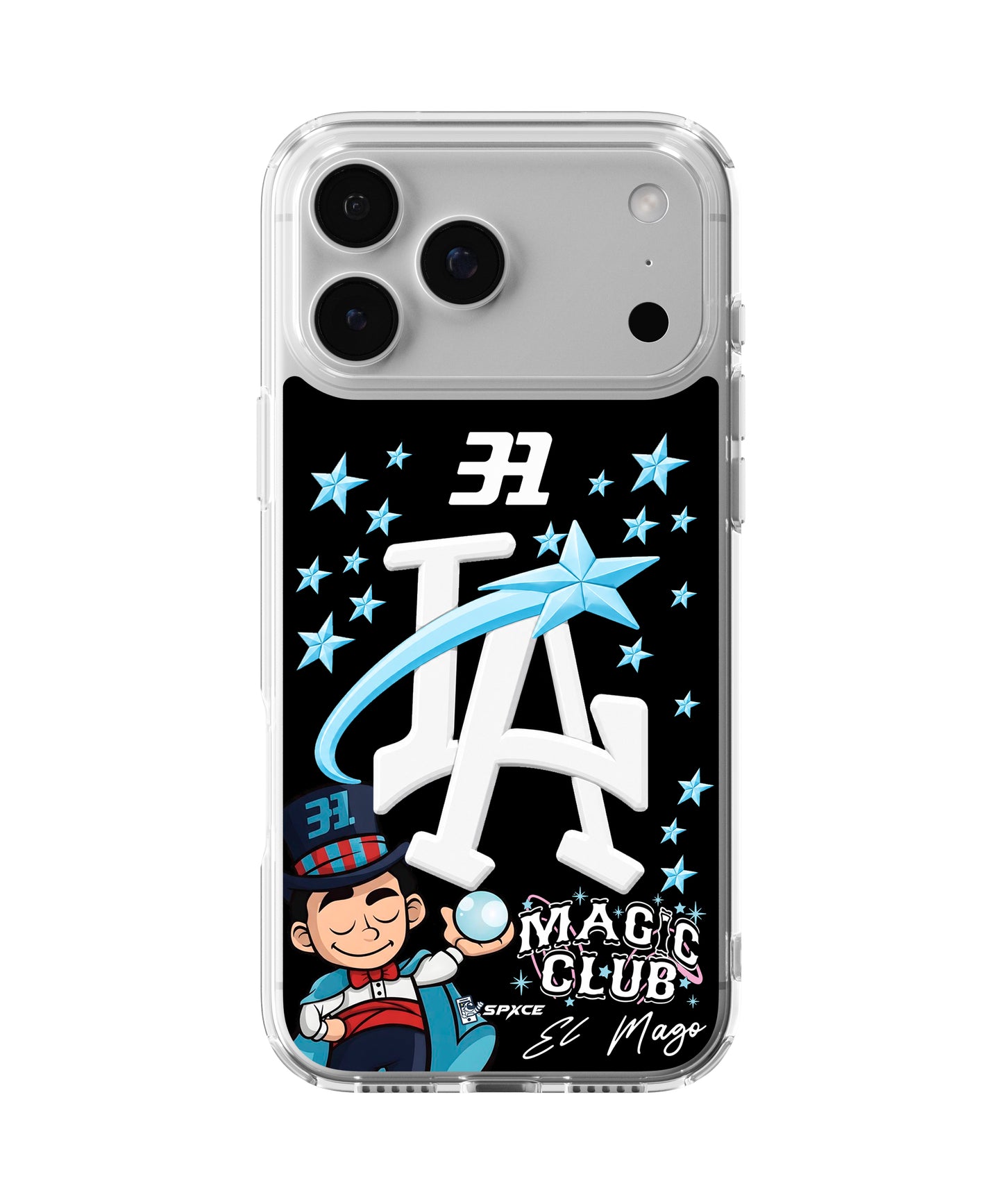 Funda Case Uso Rudo 31 hats "El Mago Azul" Thirty One hats