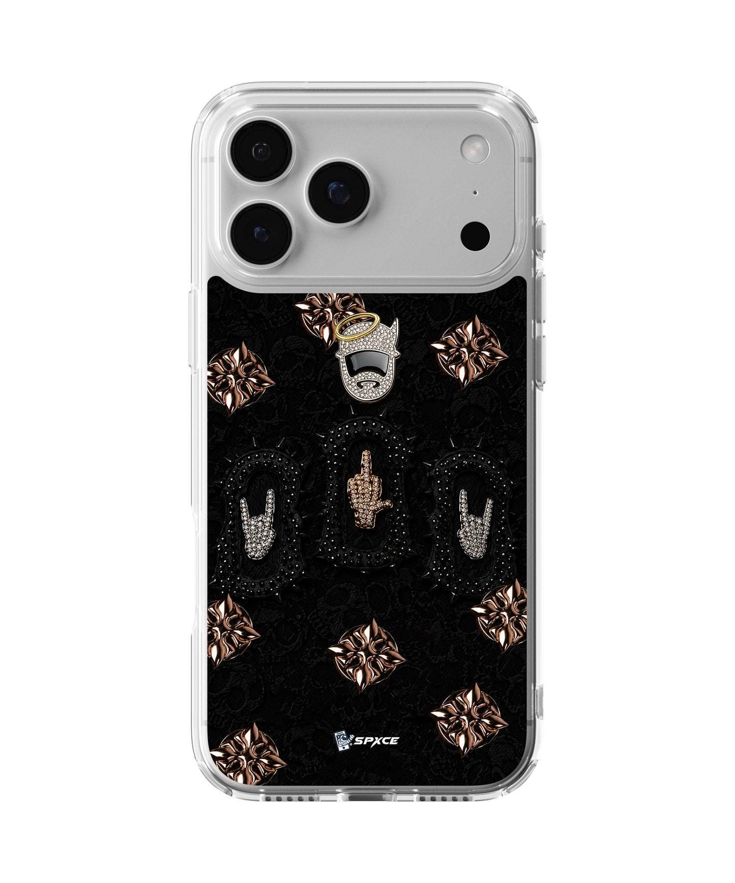Funda Case Uso Rudo Barbas Hats "BBB Hand Skull"