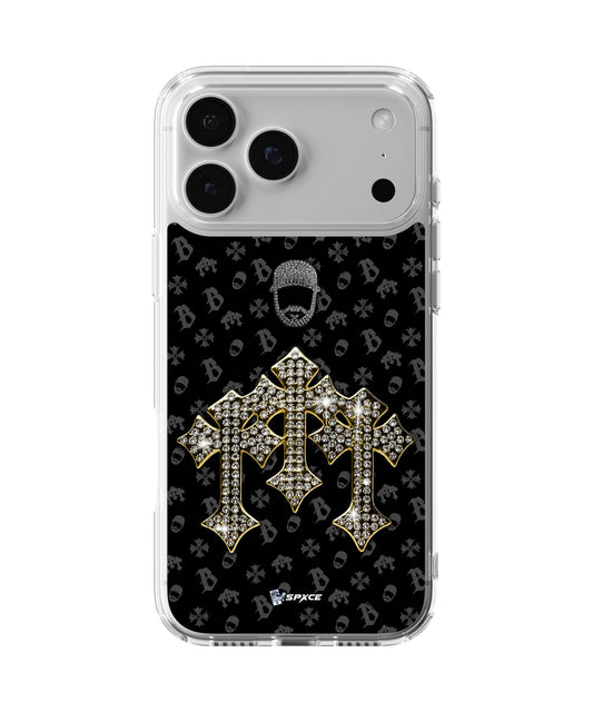 Funda Case Uso Rudo Barbas Hats "24K GOLD SWAROVSKI"