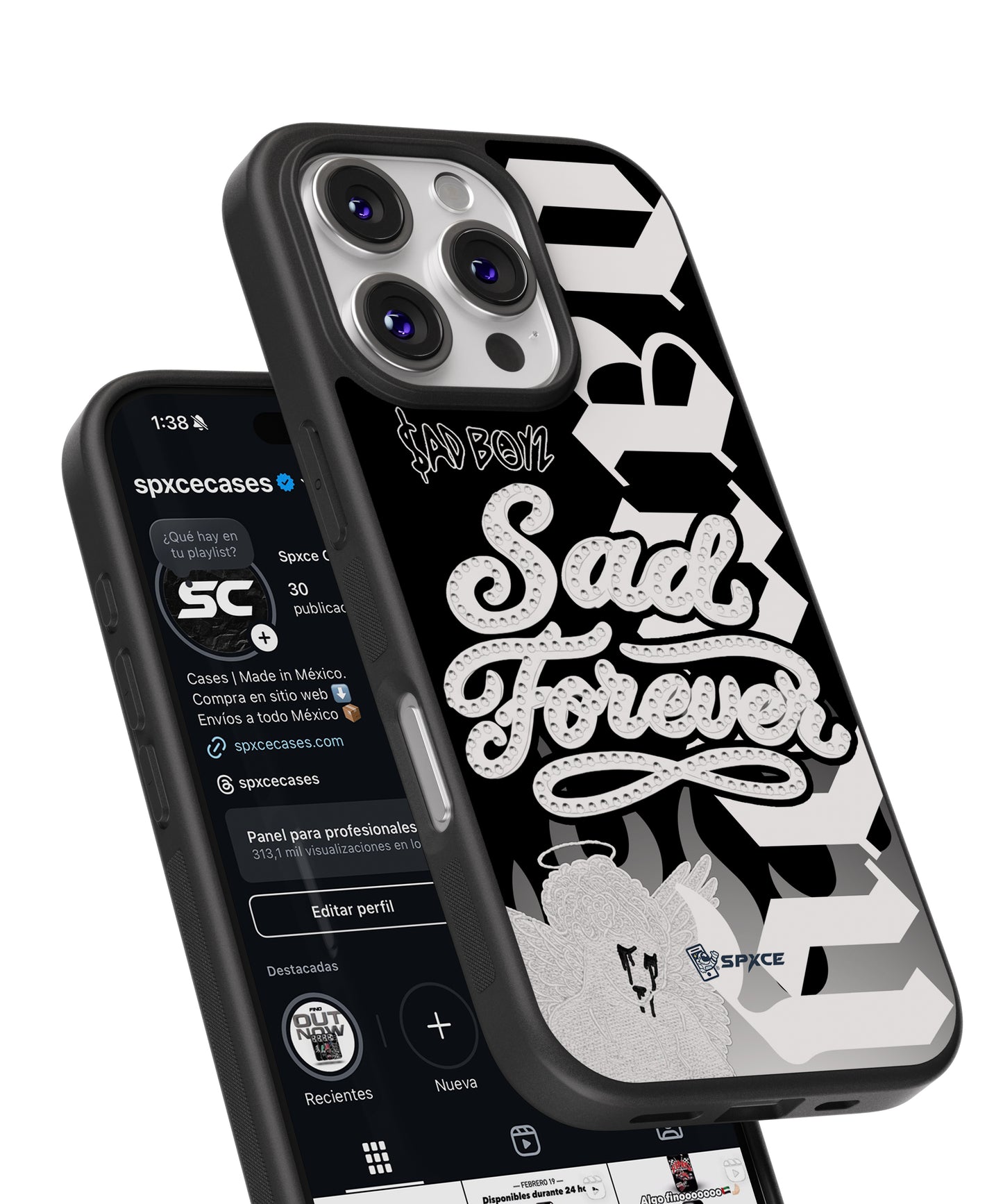 Funda Case Dandy Hats x Junior H  "Y Lloro" Dh