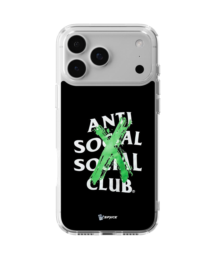 Funda Case Uso Rudo Antisocial Club Green
