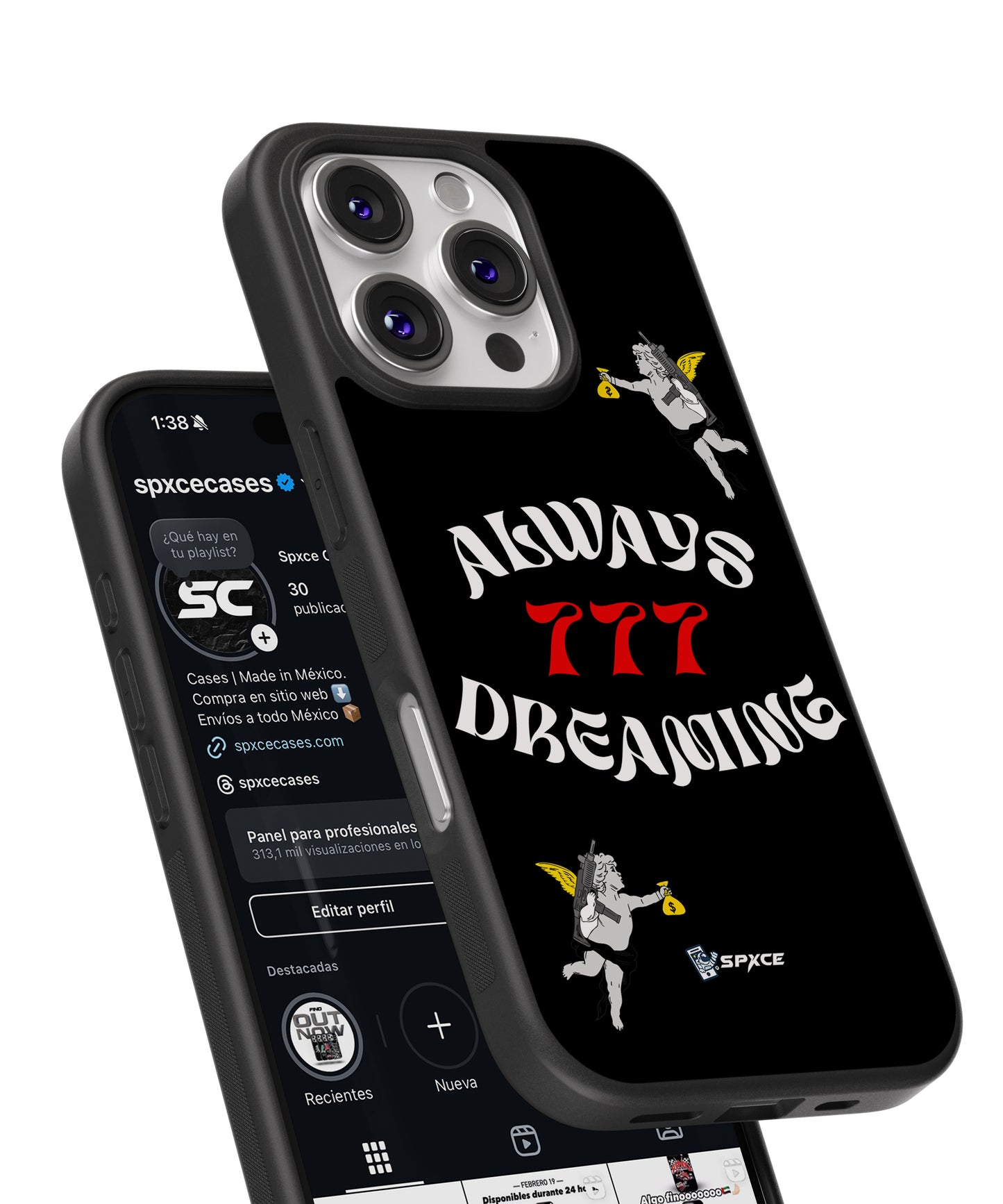 Funda Case Dreamer Hats Always Dreaming 777