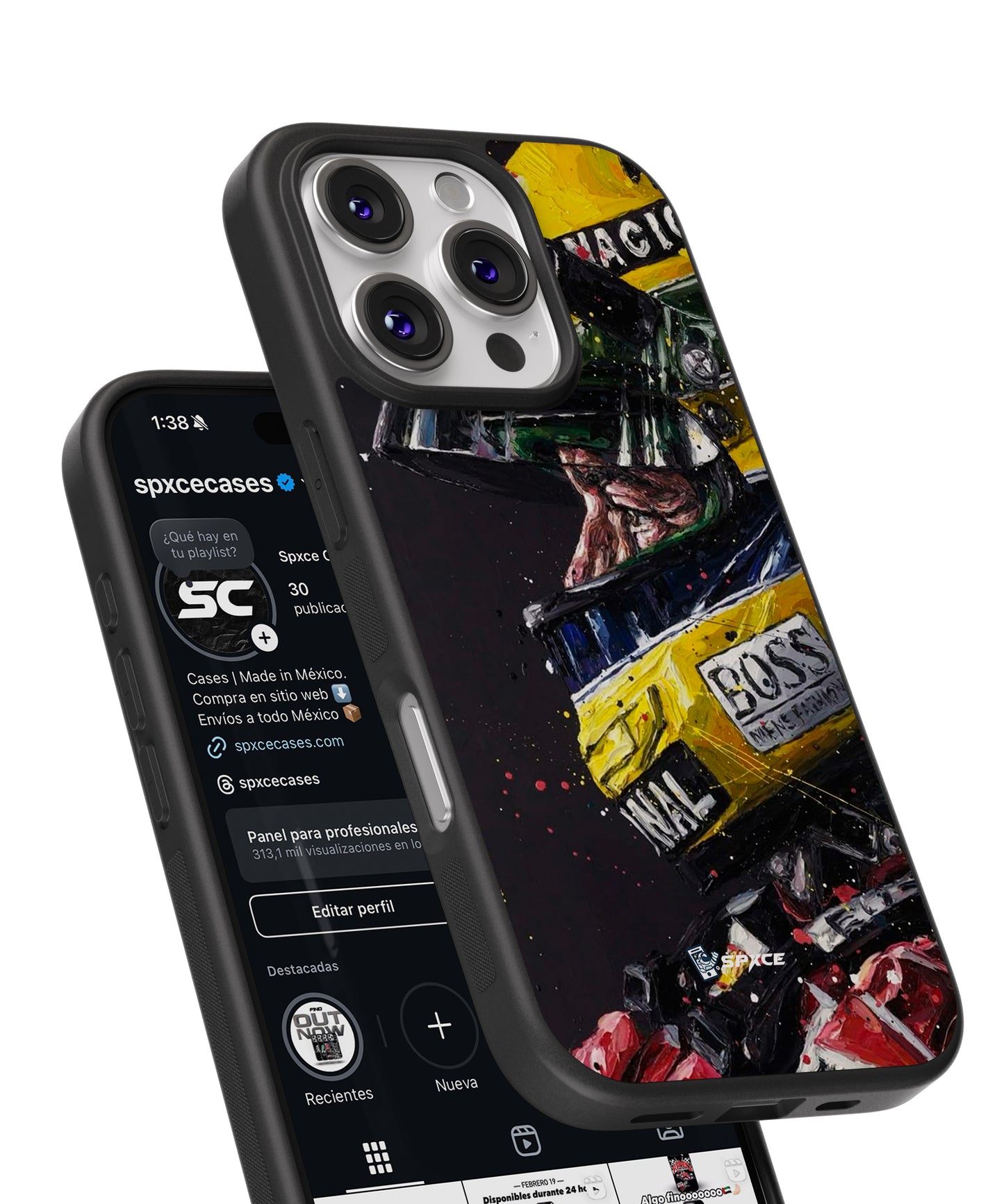 Funda Case Ayrton Senna