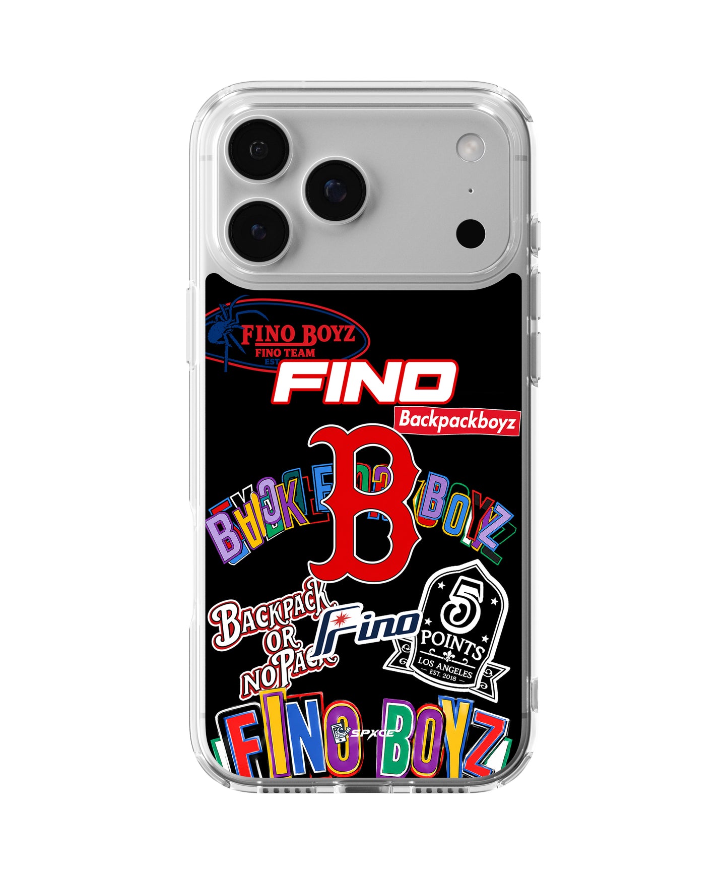 Funda Case Uso Rudo Gallo Fino "BACKPACKBOY B GF"