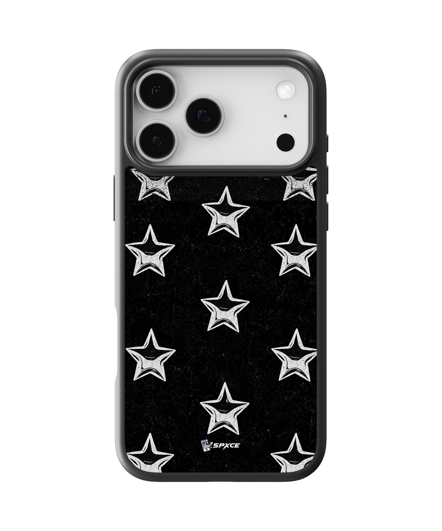 Funda Case White Stars