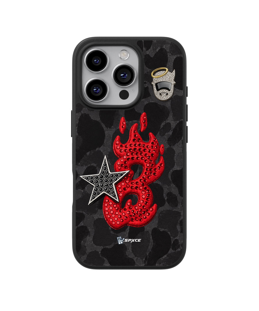 Funda Case Barbas Hats "B Star Red Cammo"