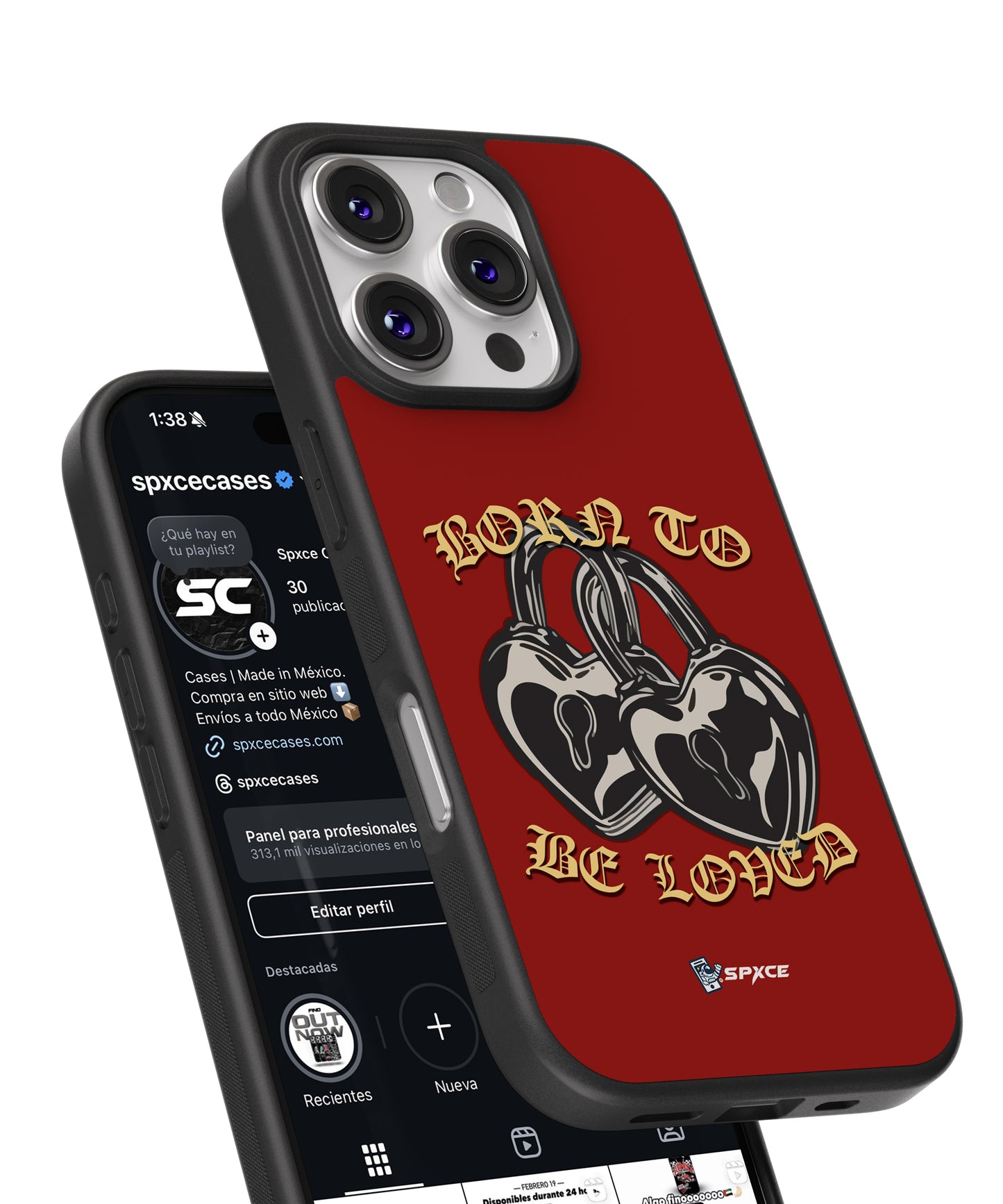 Funda Case Born to be Loved