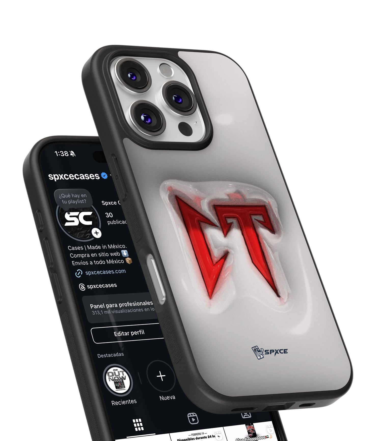 Funda Case CT Bubble Blanco
