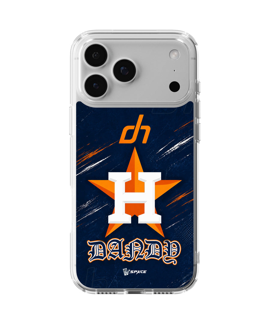 Funda Case Uso Rudo Dandy Hats "Astros Blue Orange" Dh