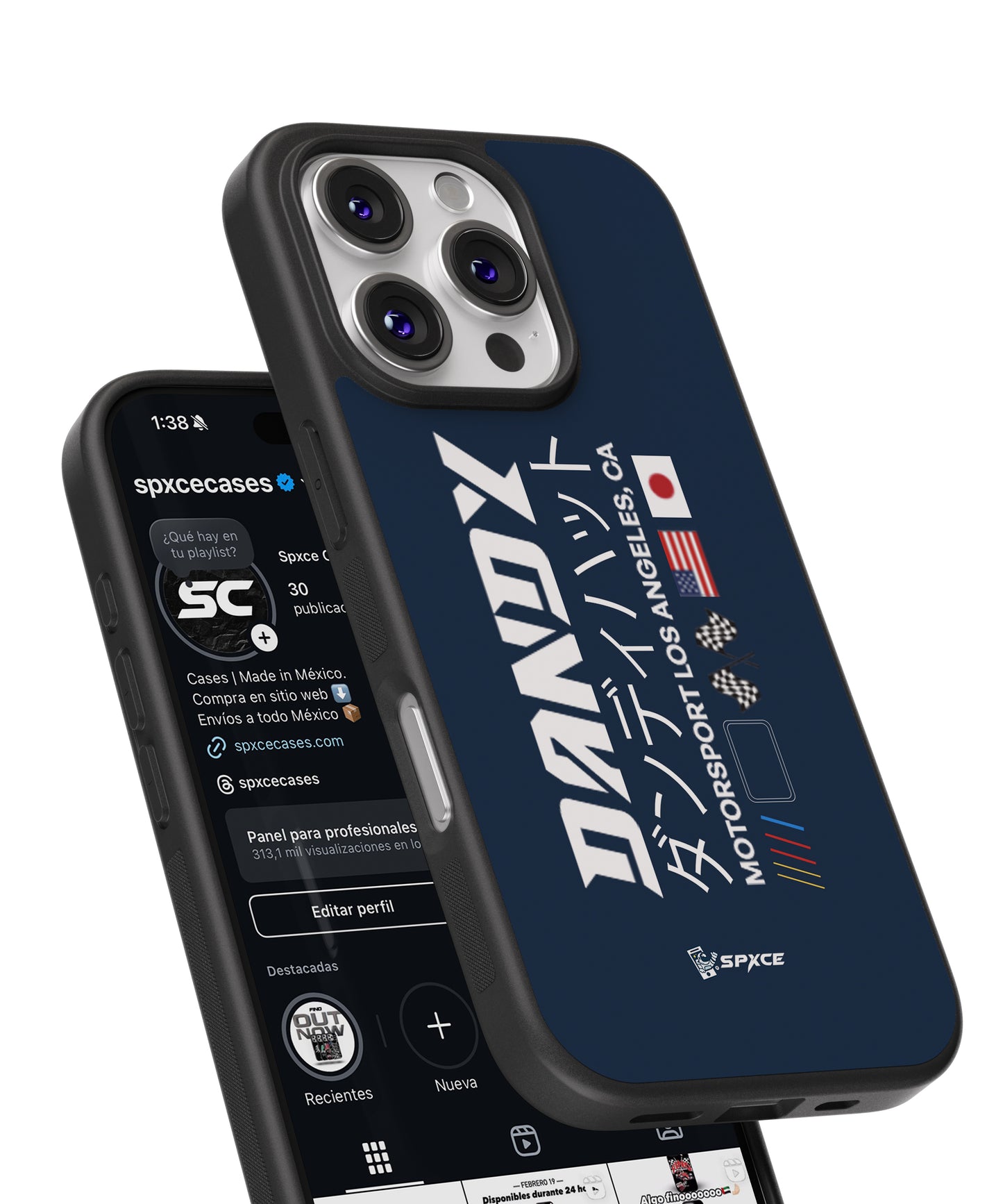 Funda Case Dandy Hats "MotorSports" Dh