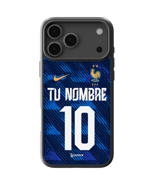 Funda Case Jersey Selección Francia 2026 Personalizada
