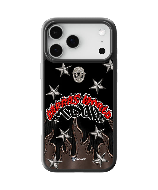 Funda Case Barbas Hats x Rico o Muerto "World Tour"