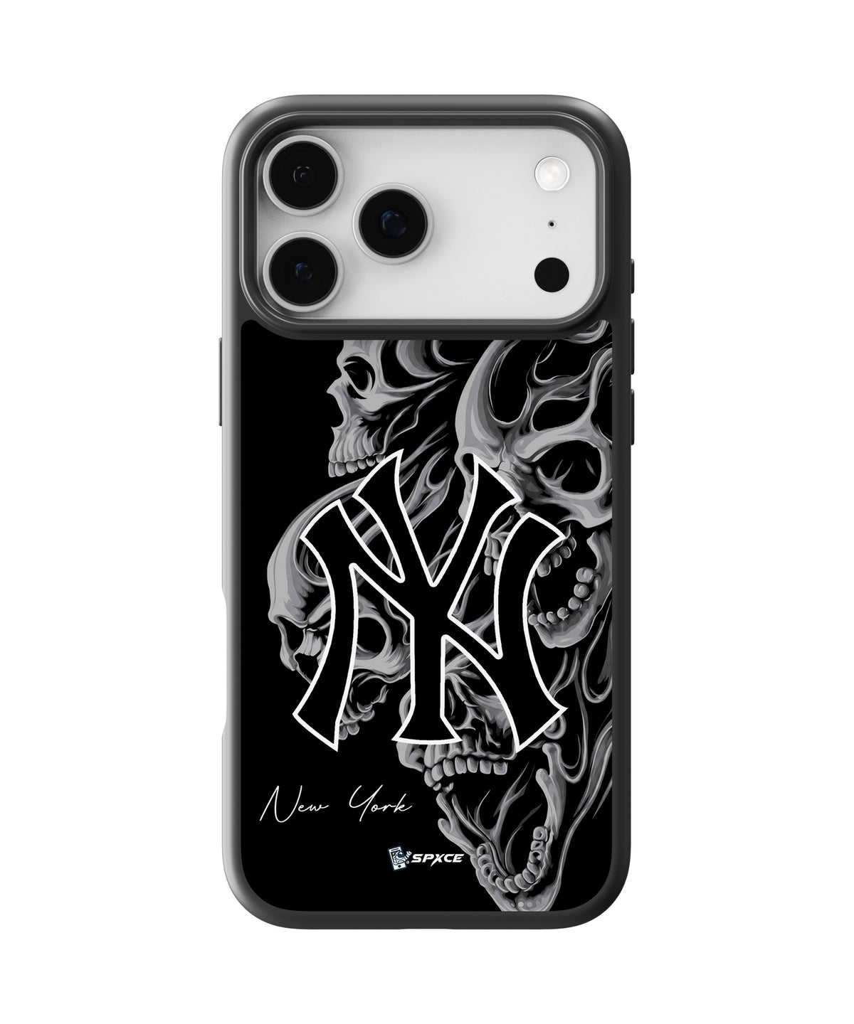 Funda Case Dandy Hats "New York Skeleton" Black dh