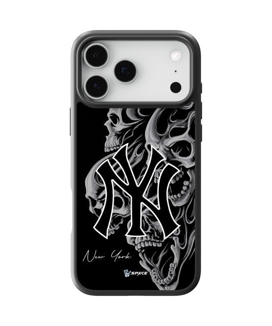 Funda Case Dandy Hats "New York Skeleton" Black dh