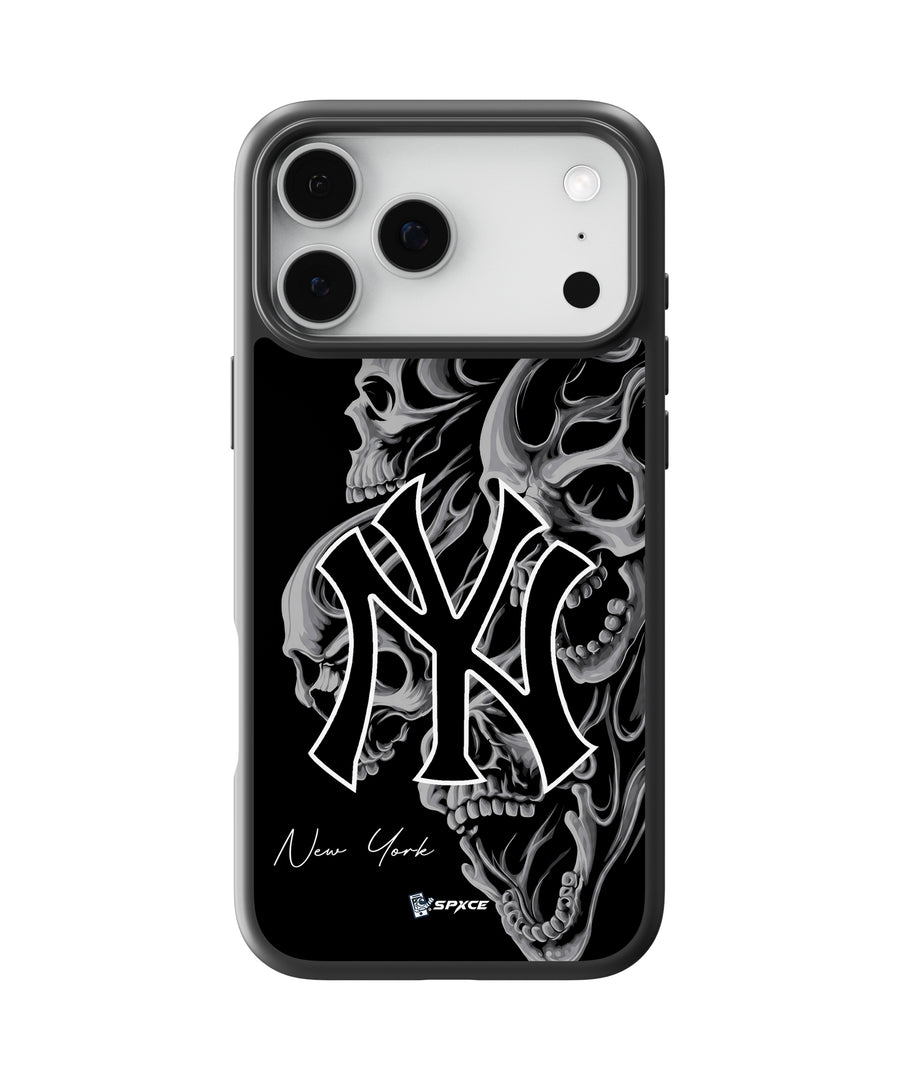 Funda Case Dandy Hats "New York Skeleton" Black dh