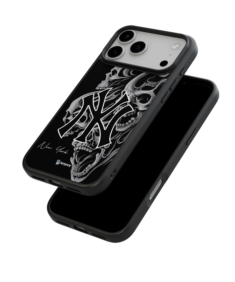 Funda Case Dandy Hats "New York Skeleton" Black dh