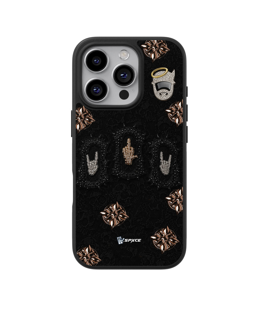 Funda Case Barbas Hats "BBB Hand Skull"